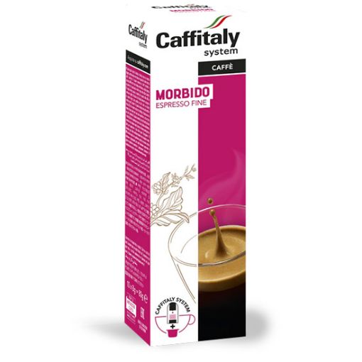 10 CAPSULE CAFFITALY SYSTEM CAFFE' MORBIDO. Cialde, Capsule Originali e  Compatibili Caffè