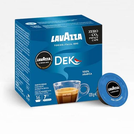 16 Capsule Lavazza A Modo Mio DEK CREMOSO