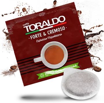 Cialde Toraldo Caffè Forte & Cremoso, Spedizione Gratuita. Cialde, Capsule  Originali e Compatibili Caffè