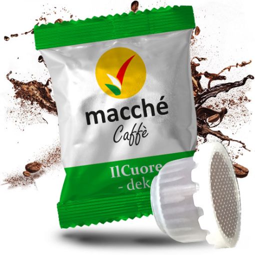 50 Capsule Domo Cuorespresso Macché Caffè DECAFFEINATO