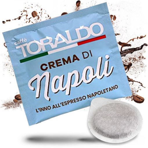 Cialde Toraldo Caffè Crema di Napoli, Spedizione Gratuita. Cialde, Capsule  Originali e Compatibili Caffè