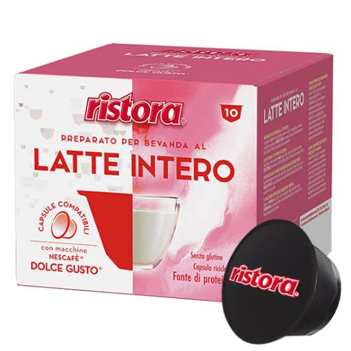 10 Capsule Dolce Gusto Ristora LATTE INTERO