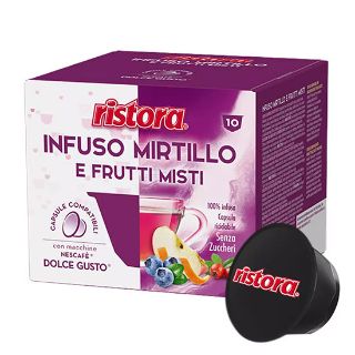 Capsule Dolce Gusto Ristora INFUSO MIRTILLI E FRUTTI MISTI | Break Shop