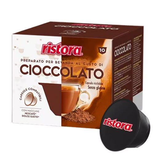 10 Capsule Dolce Gusto Ristora CIOCCOLATO