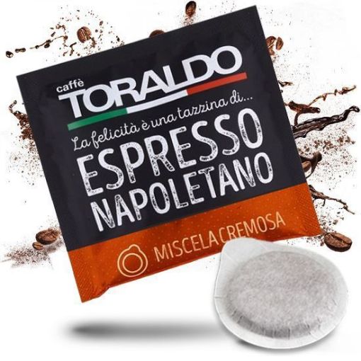 OFFERTA Caffè Toraldo Cialde Cremoso con Spedizione Gratis. Cialde, Capsule  Originali e Compatibili Caffè