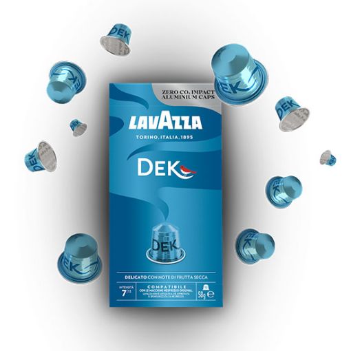 OFFERTA Capsule Nespresso Alluminio Lavazza Decaffeinato Dek