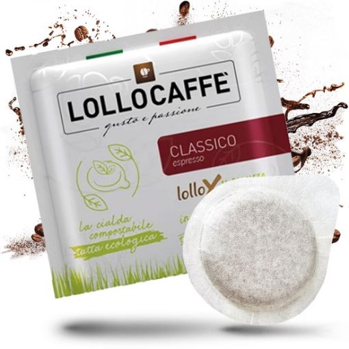 Lollo Caffe Classico Cialde 44mm da 150, Offerta Break Shop. Cialde,  Capsule Originali e Compatibili Caffè