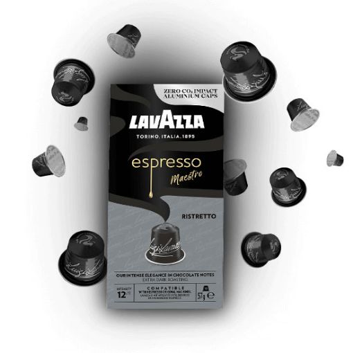 Capsule Nespresso Alluminio Lavazza Dek Decaffeinato Offerta. Cialde,  Capsule Originali e Compatibili Caffè