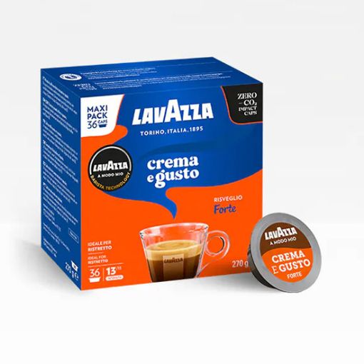 36 Capsule Lavazza A Modo Mio CREMA E GUSTO Forte