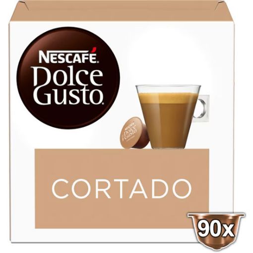 90 Capsule Nescafé Dolce Gusto CORTADO	